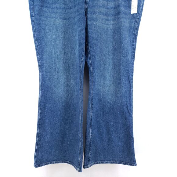 Universal Thread High-Rise Flare Jeans Women’s Size 22 Reg Denim Comfort Stretch - Picture 6 of 10